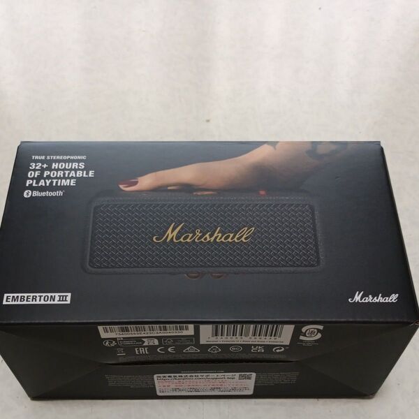 ポータブルスピーカー EMBERTON Ⅲ Marshall Bluetooth