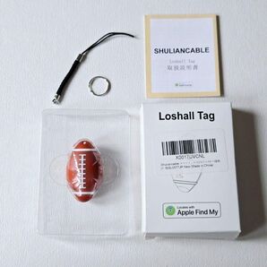 キーファインダー GPS トラッカー AppleFindMy アメフトボール