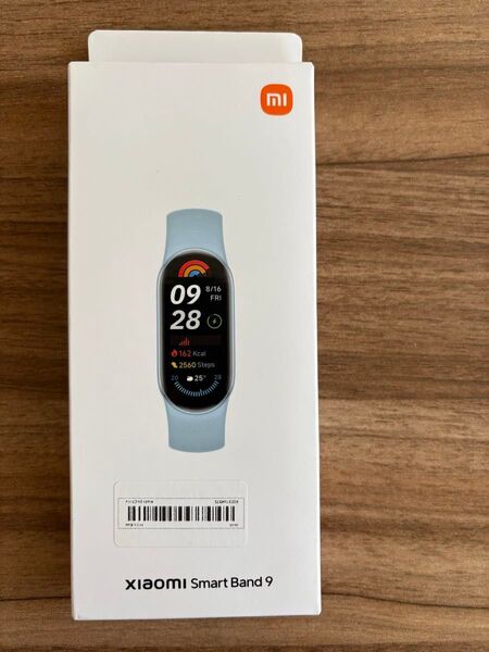 未開封・未使用品 Xiaomi Smart Band 9 ブルー