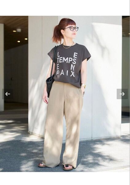 Spick and Span スピックアンドスパン ロゴフレンチTシャツ 2