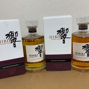 SUNTORY WHISKY HIBIKI サントリー ウイスキー 響 ジャパニーズハーモニー2本セット 箱付