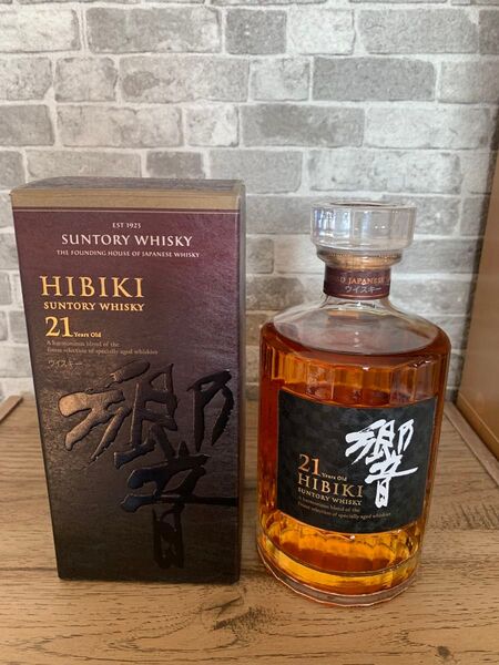 SUNTORY WHISKY HIBIKI サントリー ウイスキー 響21年 箱付