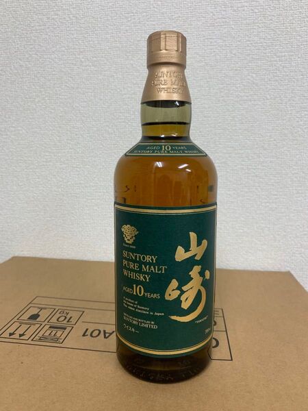 SUNTORY WHISKY YAMAZAKI サントリー ウイスキー 山崎 10年グリーンラベル ピュアモルト