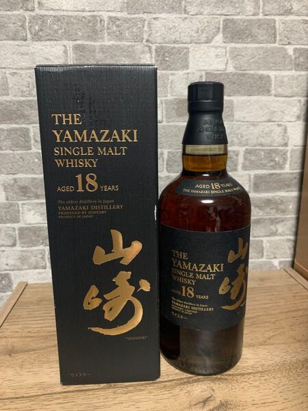 SUNTORY サントリー ウイスキー 山崎18年旧ボトル 箱付