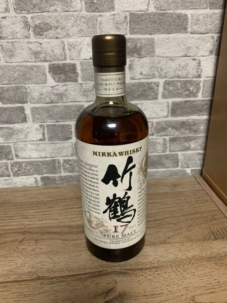 NIKKA ニッカ ウイスキー ピュアモルト 旧ボトル竹鶴17年