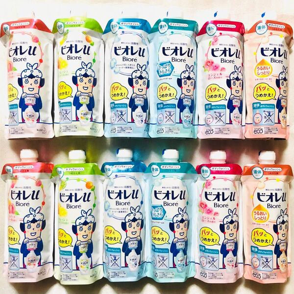 花王 ビオレu ボディウォッシュつめかえ用 340ml 12本 各種
