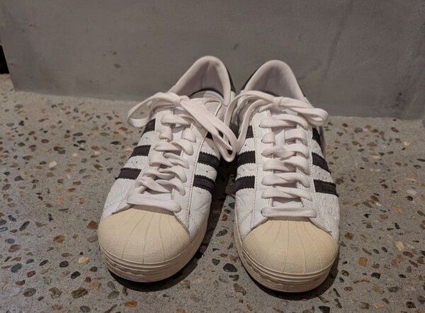 【貴重】 adidas ss vin 28.5 オーストリッチ調 アディダス スーパースター ヴィンテージ