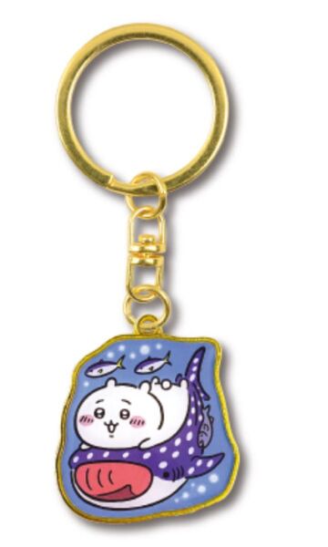 ちいかわ ご当地キーホルダー 沖縄限定ジンベイザメ ちいかわ