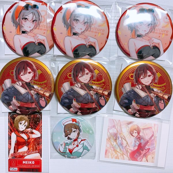 MEIKO 39culture 2024 WORLD FES マジカルミライ 缶バッジ