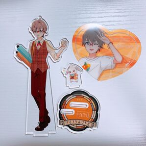 わんだふるぷりきゅあ 兎山悟 大福 プリティストア アクリルスタンド クリアカード 憧レ百貨店 海風のリゾート