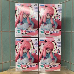 ニートくノ一となぜか同棲はじめました ちょこのせ プレミアムフィギュア 出浦白津莉 4個セット