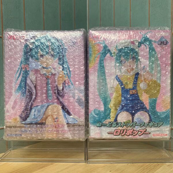 初音ミク ぬーどるストッパーフィギュア ロリポップ 恋するブレザー 2種セット オンクレ獲得品 未開封