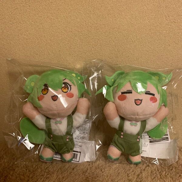 ずんだもん ぶるぶるぬいぐるみ 2種セット 未開封 オンクレ獲得品