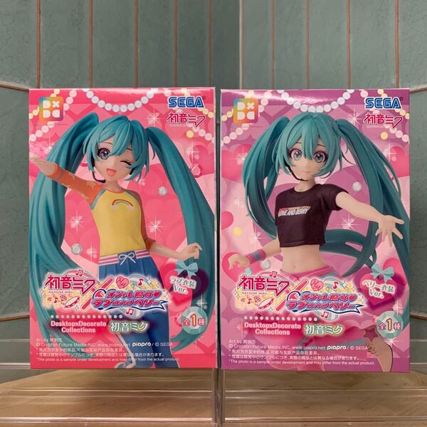 初音ミク × オシャレ魔女 ラブ and ベリー Desktop×Decorate Collections 2種セット 未開封