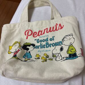 スヌーピー ミニトートバッグ