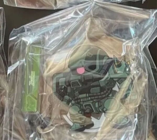 機動戦士ガンダム ジークアクス 機動戦士Gundam GQuuuuuuX アクリルスタンド ザク ガチャ ガシャポン ガチャガチャ