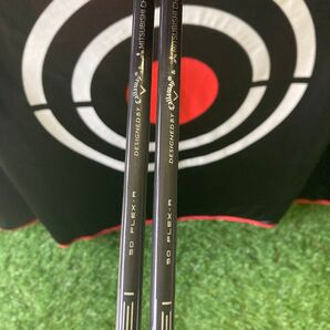 Callaway ゴルフユーティリティシャフト 2本セット (4H5H)三菱ケミカル 50 FLEX-R キャロウェイスリープ付き