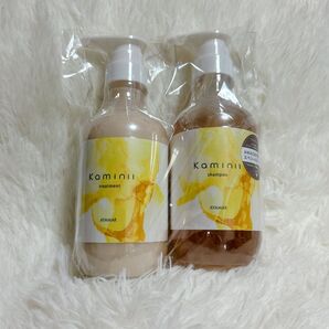 新品 Kaminii カミニー モイストリッチ シャンプー トリートメントセット サロン品質 柔らか髪 潤い まとまり ヘマチン