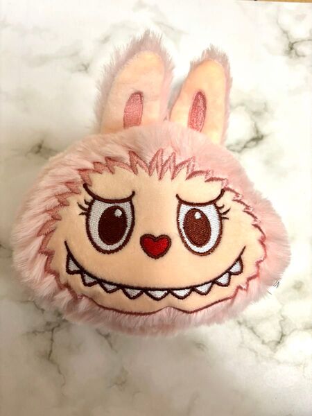 ラブブ LABUBU ミニポーチ ストラップ ピンク
