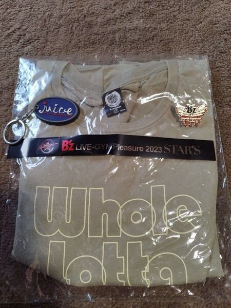 B'z whole latta new loveツアーTシャツ XL おまけつき