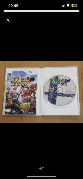 Wii 大乱闘スマッシュブラザーズX ケースなし