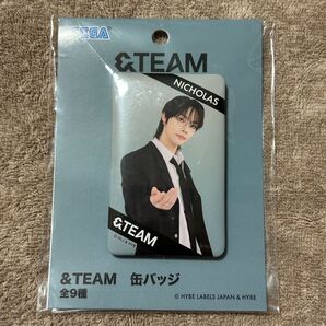 &TEAM 缶バッチ NICHOLAS