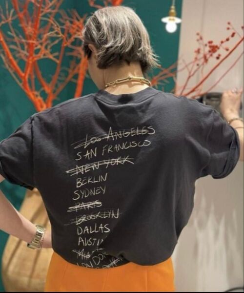 ANINE BING/アニービン WALKER TEE DOODLE Tシャツ