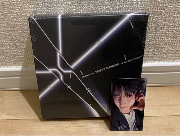 SEVENTEEN HAPPY BURSTDAY DAREDEVIL VER。未開封。フォトカード、DK。