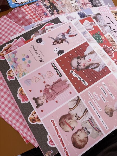 A4デザインペーパー100枚★まとめ売り★H