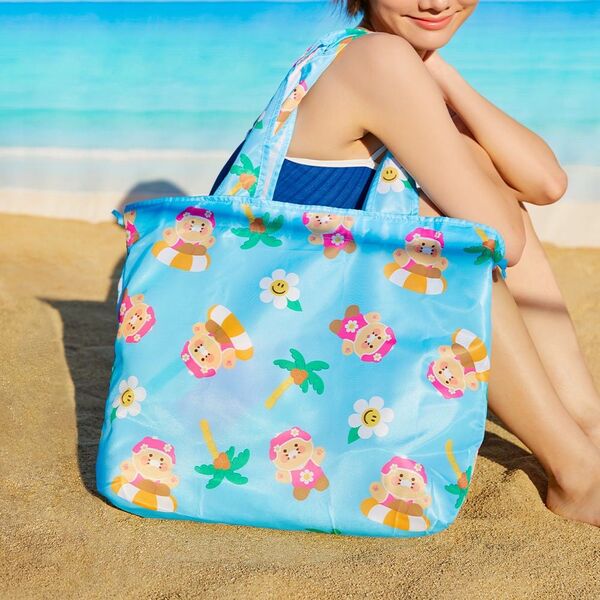 韓国 ウィグルウィグル カカオフレンズ コラボ ショッピングバッグ チュンシク エコバッグ