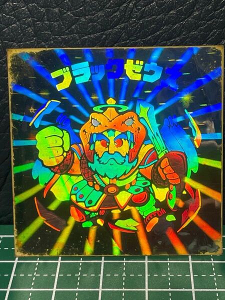 旧ビックリマン 6弾 ブラックゼウス 当時物ホログラム