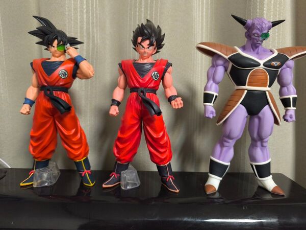 孫悟空 ギニュー ギニュー(孫悟空ボディ)ドラゴンボール 一番くじフィギュア 3体セット 【ギニューのみ台座なし】