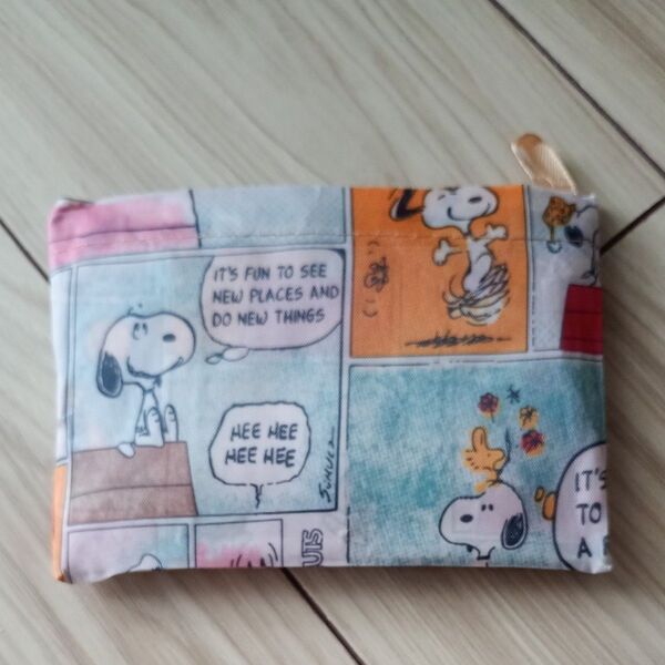 SNOOPY スヌーピー エコバッグ 大容量