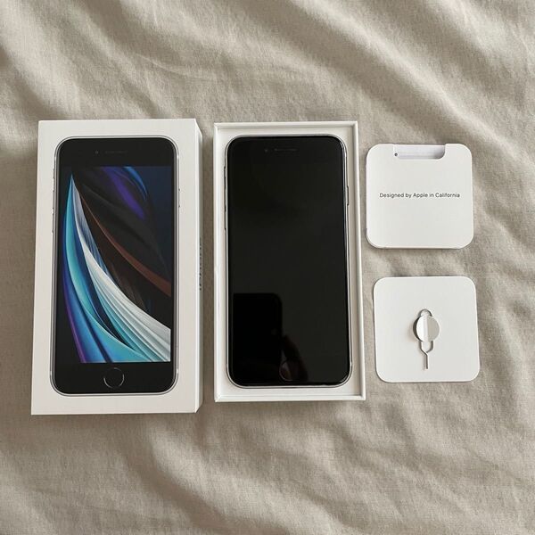 iPhone SE 2 第二世代 64GB ホワイト SIMフリー 本体 白ロム ジャンク