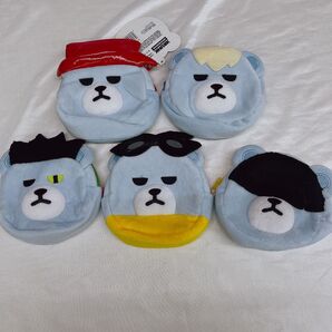 BIGBANG×KRUNK フェイスポーチ 5種セット