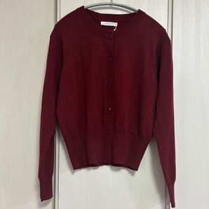 LOWRYS FARM カーディガン ボルドー