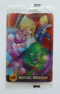 【未開封】ドラゴンボール 森永ウエハースカード No.418 孫悟空 孫悟飯 ピッコロ ベジータ W3D