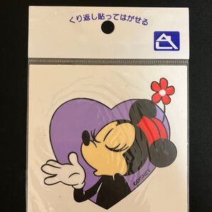 ミニーマウスのステッカー 未開封