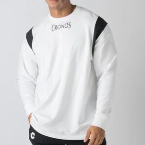 CRONOS クロノス 長袖 Tシャツ ロンT 白 L 新品
