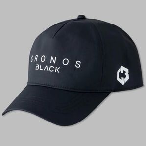 新品 CRONOS BLACK クロノス ブラック キャップ 帽子 黒