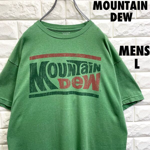 MOUNTAIN DEW マウンテンドゥ 半袖Tシャツ メンズLサイズ