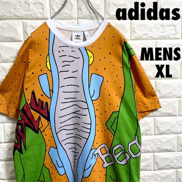 美品 アディダス CM クロコダイル Tシャツ メンズXLサイズ