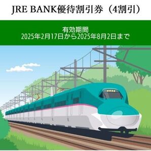 JR東日本 JRE BANK 優待割引券 3枚