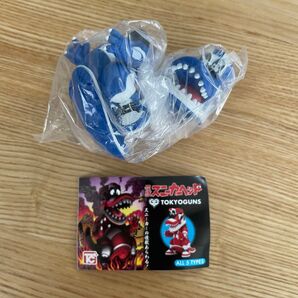 ガチャポン 怪獣スニーカーヘッド トイズキャビン 新品 ロイヤルブルーカラー