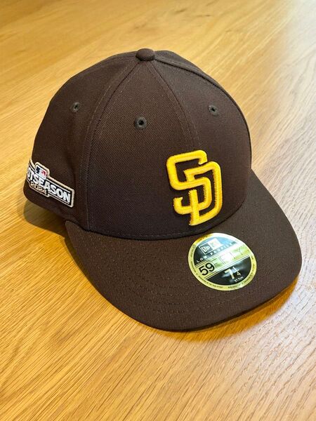 新品 サンディエゴ パドレス 2024年ポストシーズン ニューエラ 59FIFTY LP キャップ 7 1/4