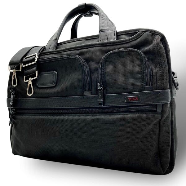 TUMI トゥミ ビジネスバッグ ビジネスリュック ブリーフケース 3way 26180D2 ブラック 黒 ナイロン レザー
