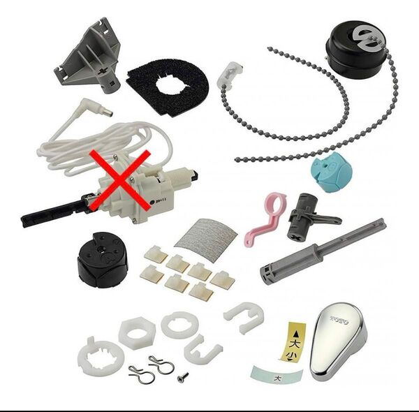 TOTO トイレタンク部品 TOTO TCA321 便器洗浄ユニット 部品セット モーター無し