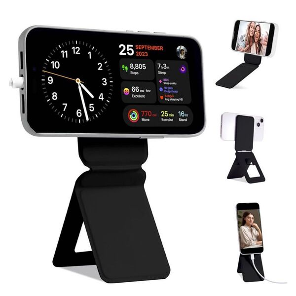 スマホスタンド MagSafe対応 ブラック 新品・未使用 七変化マルチスタンド
