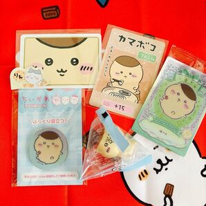 ちいかわ◎インテリアミニフィギュア◎アクリルシール◎コレクションカード◎ラッキーカードコレクション