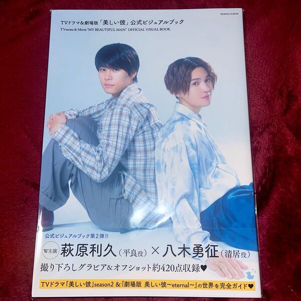 TVドラマ&劇場版 美しい彼 公式ビジュアルブック 八木勇征 萩原利久 写真集 未読品